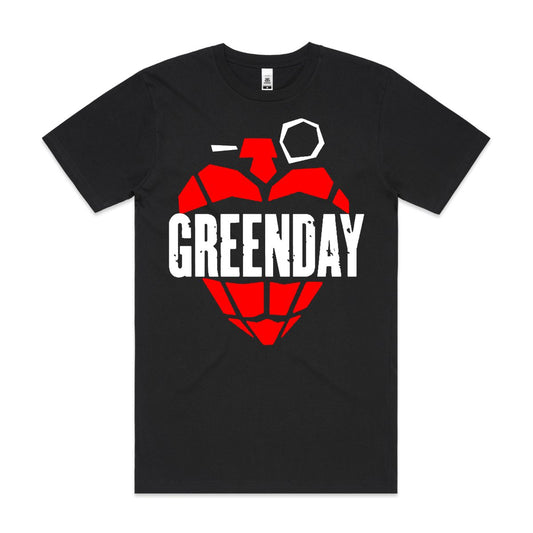 Greenday V4 T-Shirt Band Family Tee Music Rock And Roll