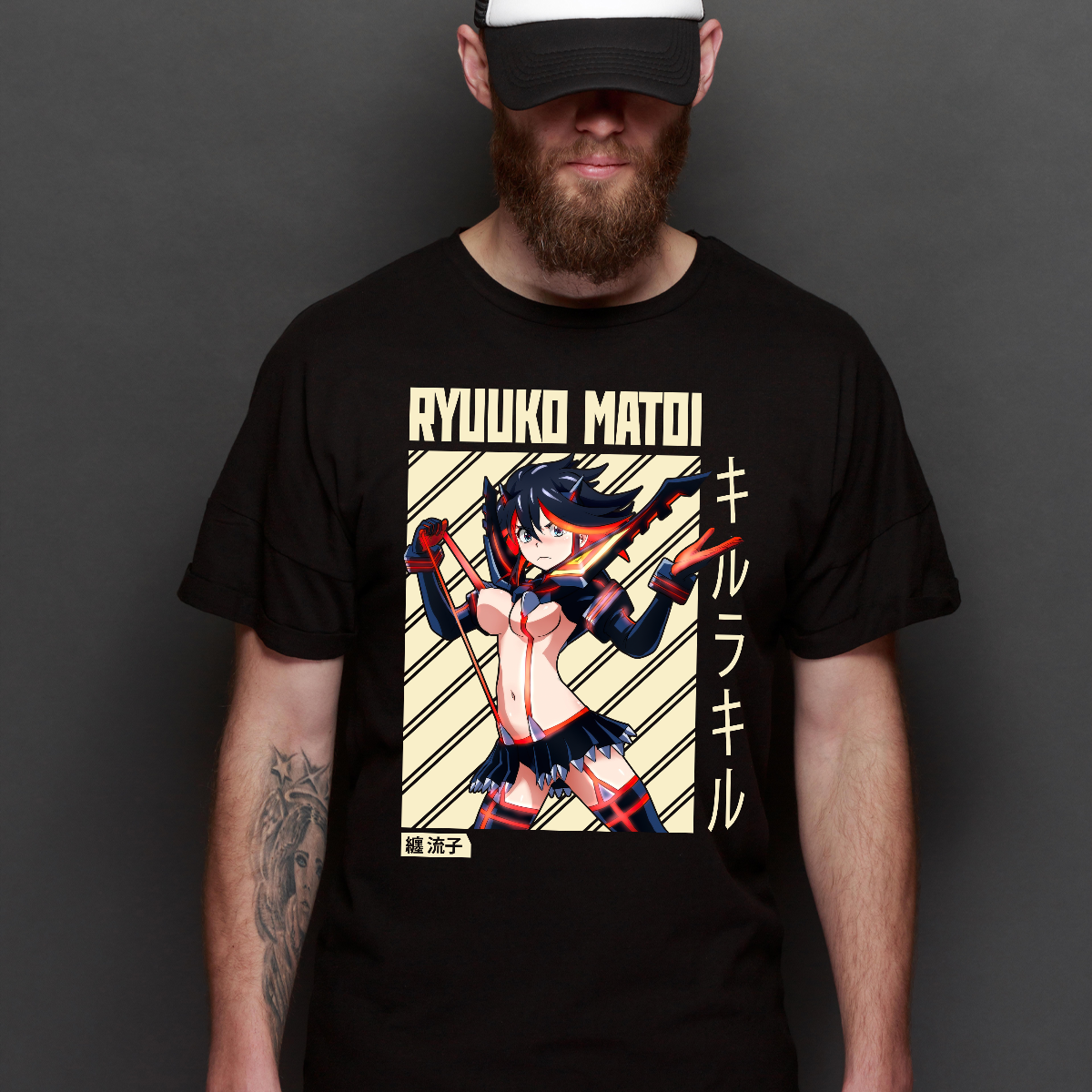Kill la Kill Ryuko Matoi V2 T-Shirt Japanese Anime Tee