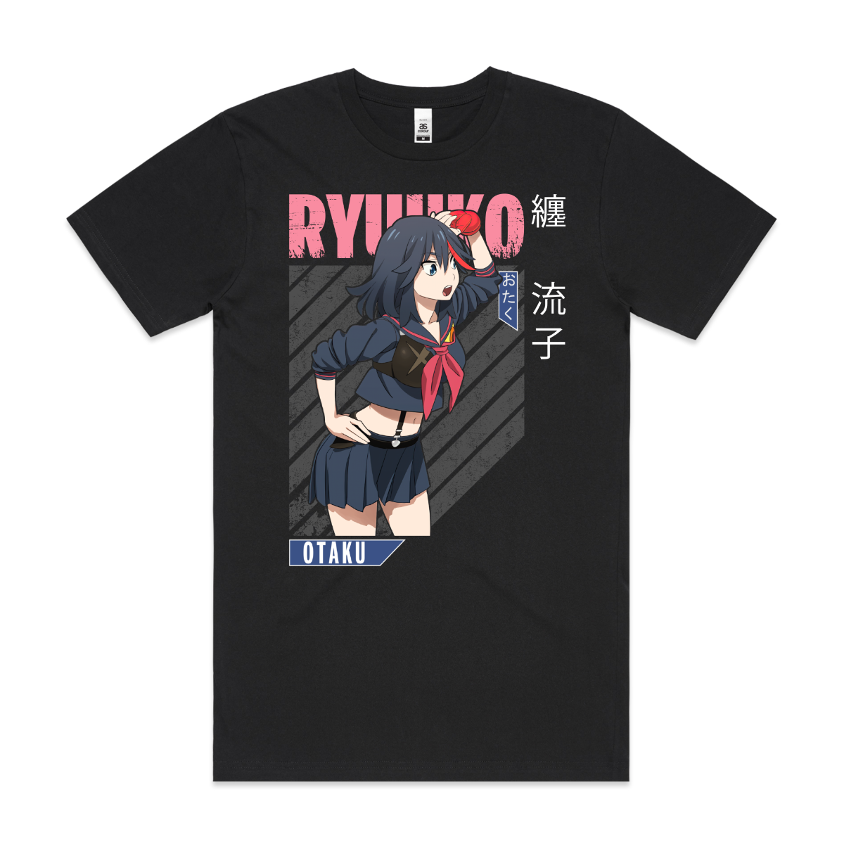 Kill la Kill Ryuko Matoi V3 T-Shirt Japanese Anime Tee
