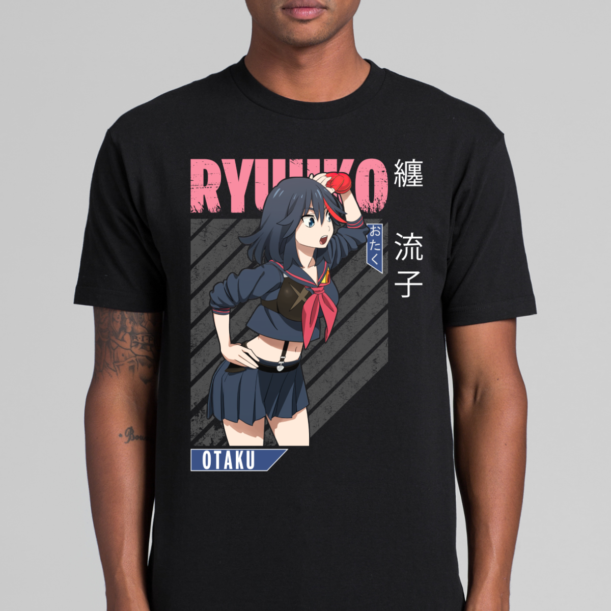 Kill la Kill Ryuko Matoi V3 T-Shirt Japanese Anime Tee