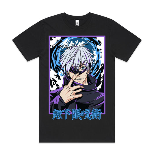 Jujutsu Kaisen Satoru Gojo V16 T-shirt Japanese Anime Tee