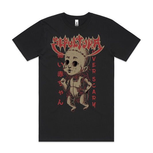 Sepultura V3 T-Shirt Band Family Tee Music Heavy Metal