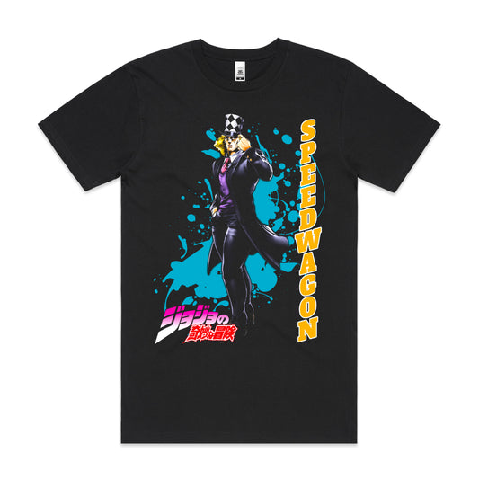 Jojo's Bizarre Adventure SpeedWagon T-shirt Japanese anime