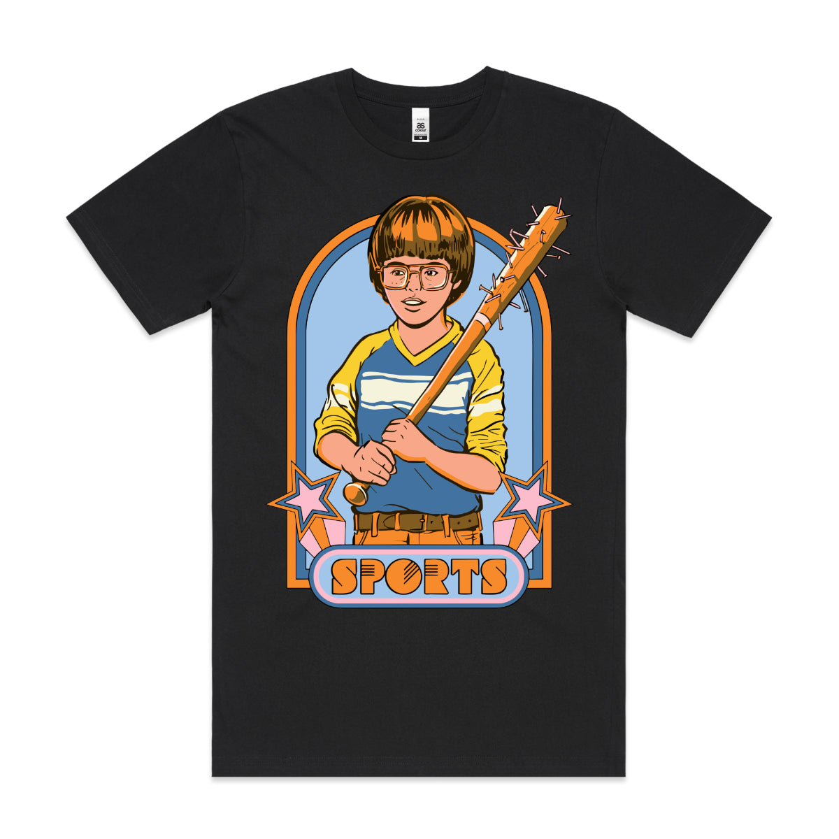 Sports T-shirt Funny Cartoon Tee