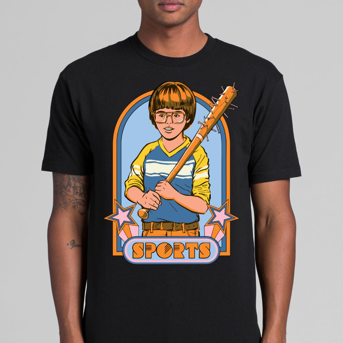 Sports T-shirt Funny Cartoon Tee