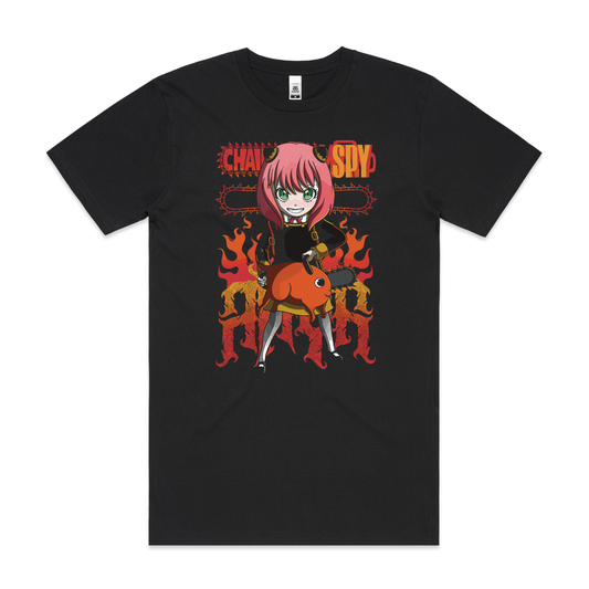 Spy x Family Chainsaw Man T-Shirt Japanese Anime Tee