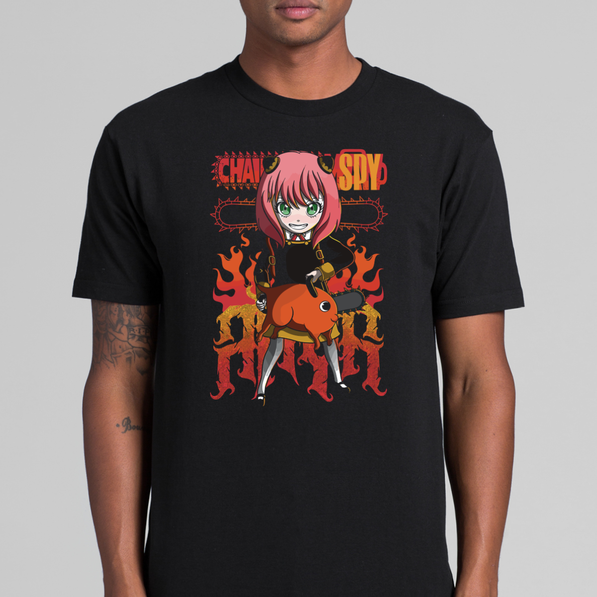 Spy x Family Chainsaw Man T-Shirt Japanese Anime Tee