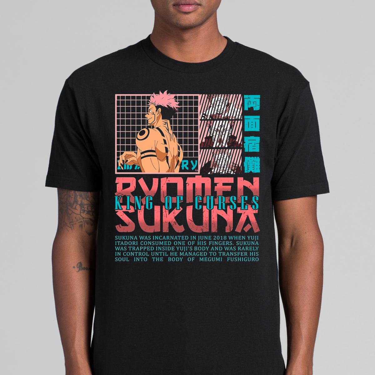 Jujutsu Kaisen V26 Ryomen Sukuna T-shirt Japanese Anime Tee