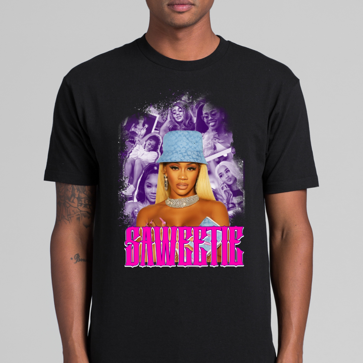 Saweetie T-Shirt Rapper Family Fan Music Hip Hop Culture