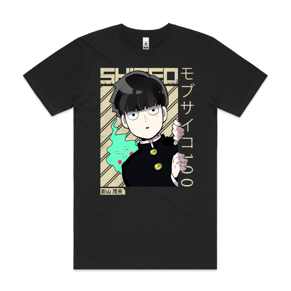 Mob Psycho 100 Shigeo Kageyama V5 T-Shirt Japanese Anime Tee