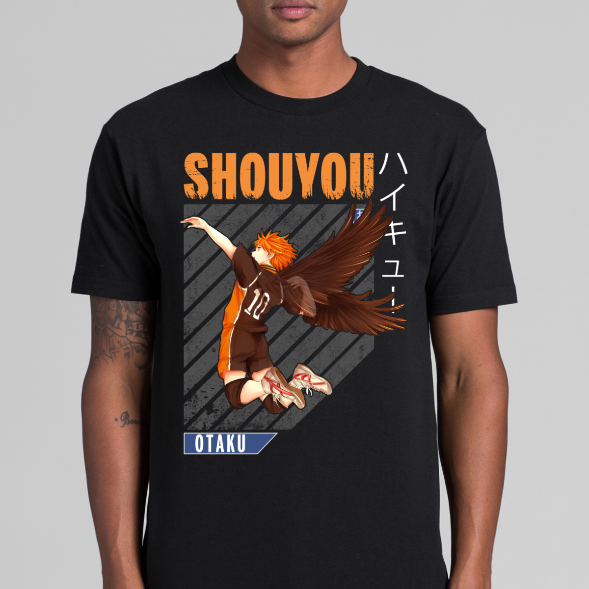 Haikyuu!! Shoyo Hinata V12 T-Shirt Japanese Anime Tee