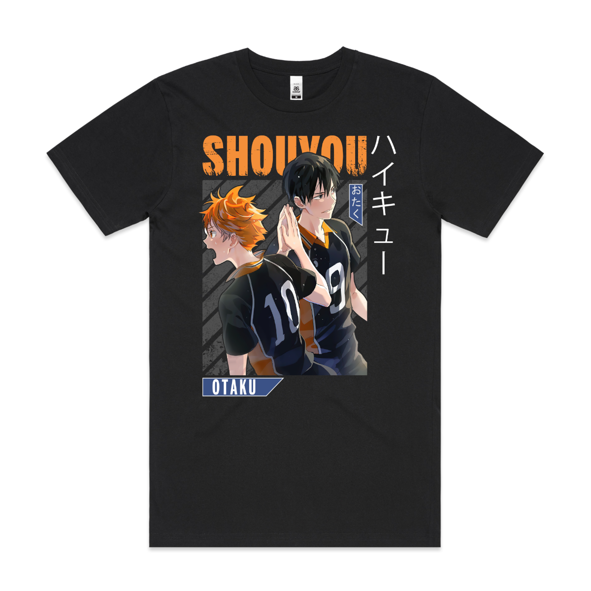 Haikyuu!! Shoyo Hinata and Tobio Kageyama T-Shirt Japanese Anime Tee