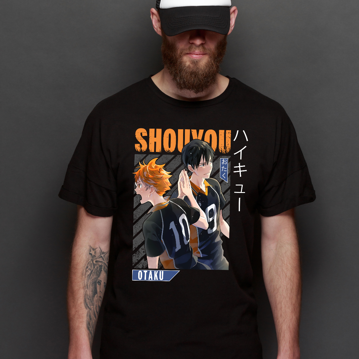 Haikyuu!! Shoyo Hinata and Tobio Kageyama T-Shirt Japanese Anime Tee