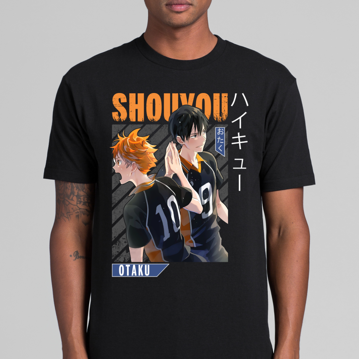 Haikyuu!! Shoyo Hinata and Tobio Kageyama T-Shirt Japanese Anime Tee