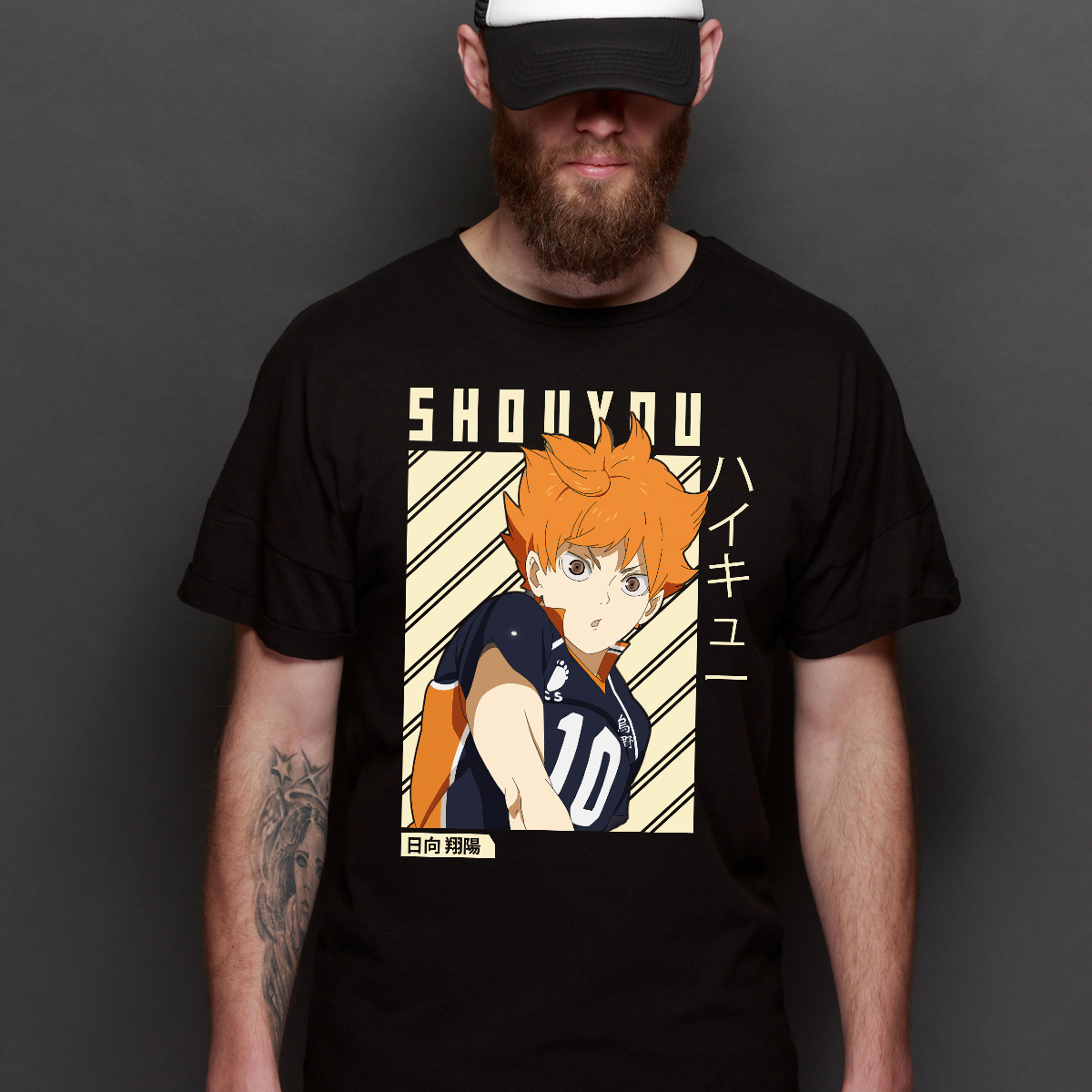 Haikyuu!! Shoyo Hinata V9 T-Shirt Japanese Anime Tee