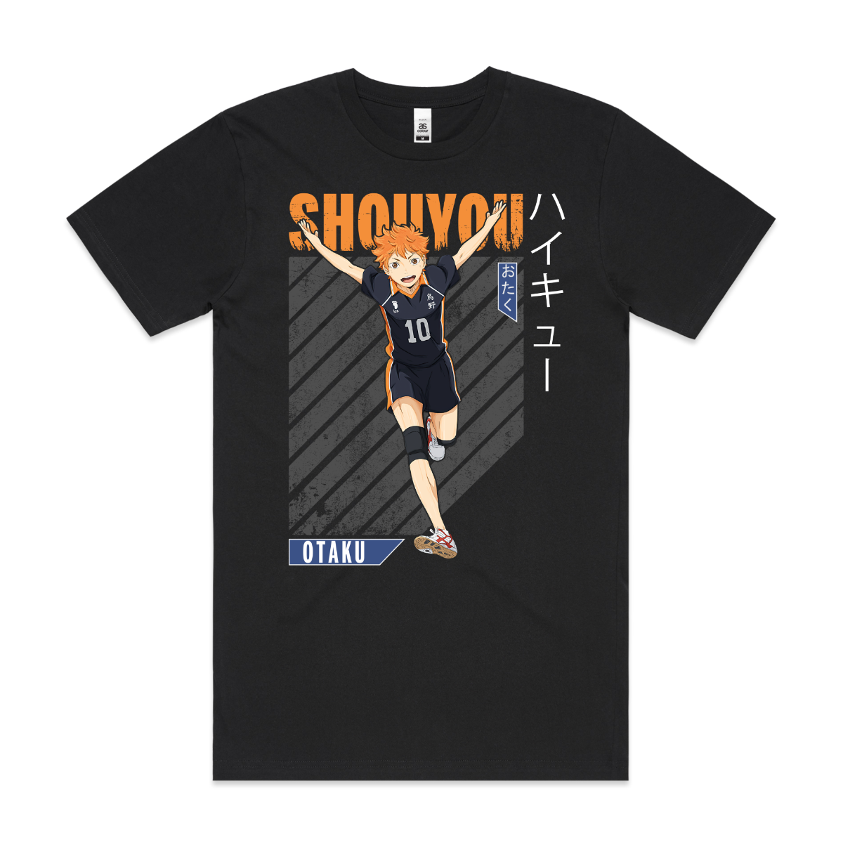 Haikyuu!! Shoyo Hinata V10 T-Shirt Japanese Anime Tee