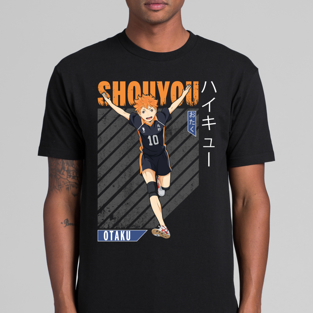 Haikyuu!! Shoyo Hinata V10 T-Shirt Japanese Anime Tee