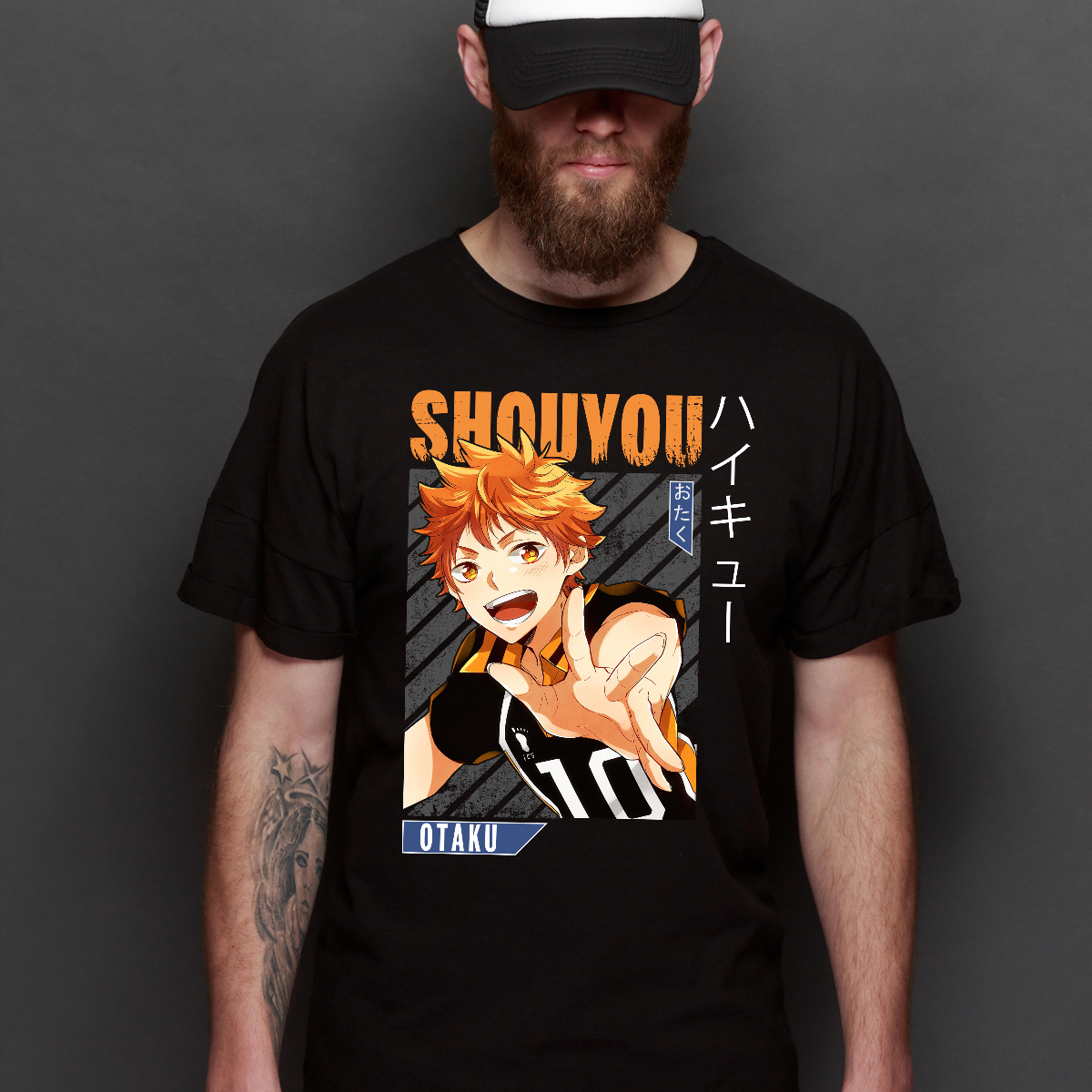 Haikyuu!! Shoyo Hinata V11 T-Shirt Japanese Anime Tee