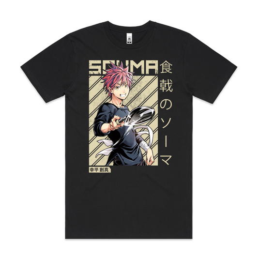 Food Wars!: Shokugeki no Soma Souma Yukihira V2 Japanese Anime Tee