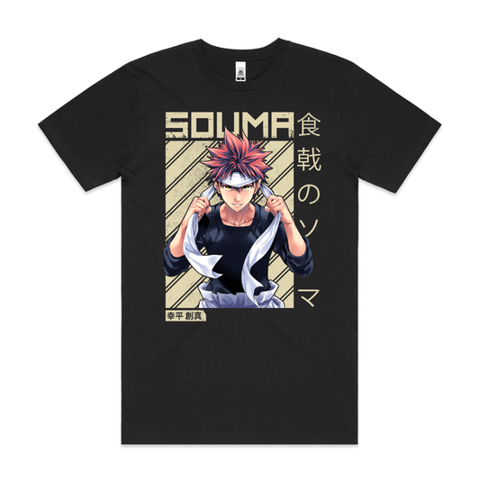 Food Wars!: Shokugeki no Soma Souma Yukihira V3 Japanese Anime Tee