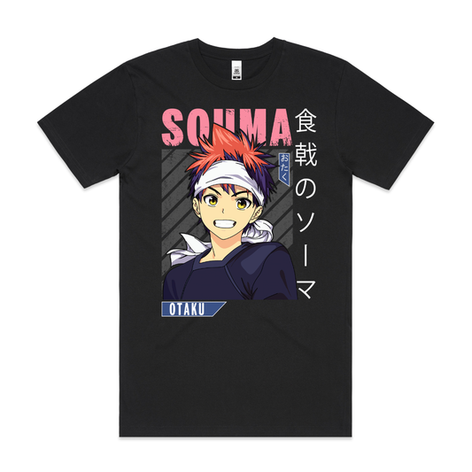 Food Wars!: Shokugeki no Soma Souma Yukihira V4 Japanese Anime Tee