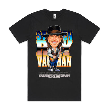 Stevie Ray Vaughan T-Shirt Artist Family Music Blues Rock Tee