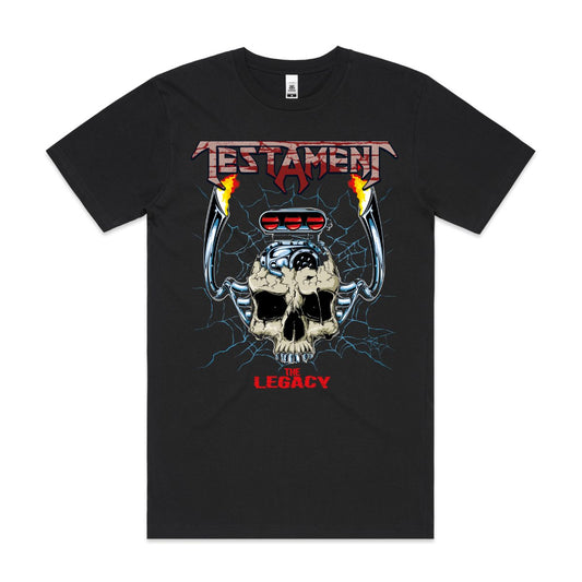 Testament V2 T-Shirt Band Family Tee Music Heavy Metal