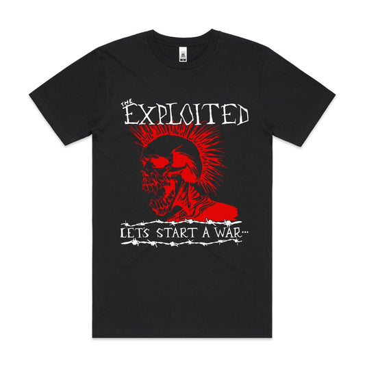 The Exploited V3 T-Shirt Band Family Tee Music Punk