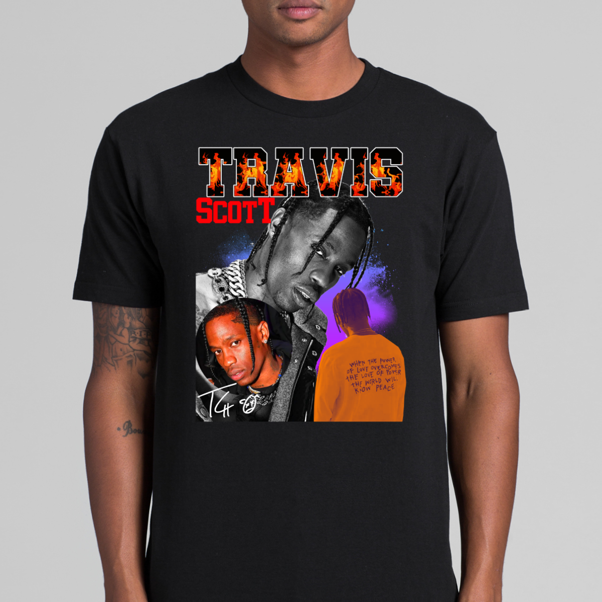 Travis Scott V14 T-Shirt Rapper Family Fan Music Hip Hop Culture