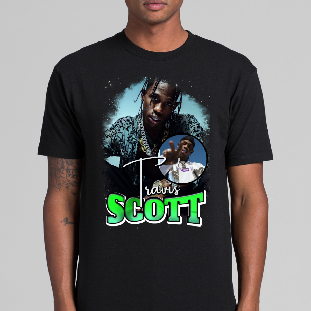 Travis Scott V8 T-Shirt Rapper Family Fan Music Hip Hop Culture