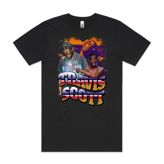 Travis Scott V9 T-Shirt Rapper Family Fan Music Hip Hop Culture