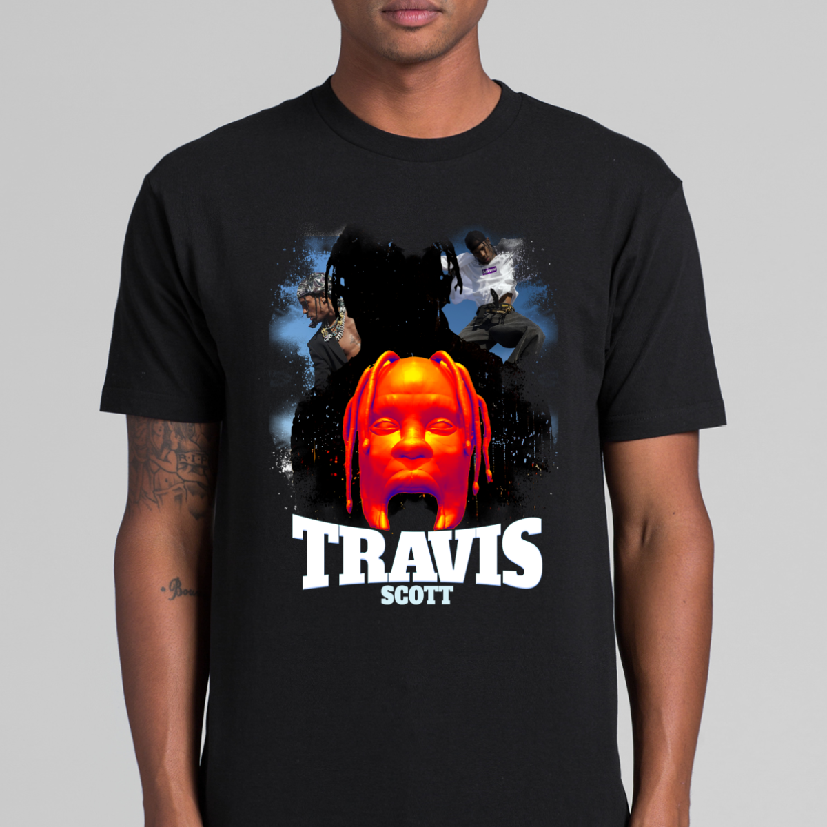 Travis Scott V10 T-Shirt Rapper Family Fan Music Hip Hop Culture
