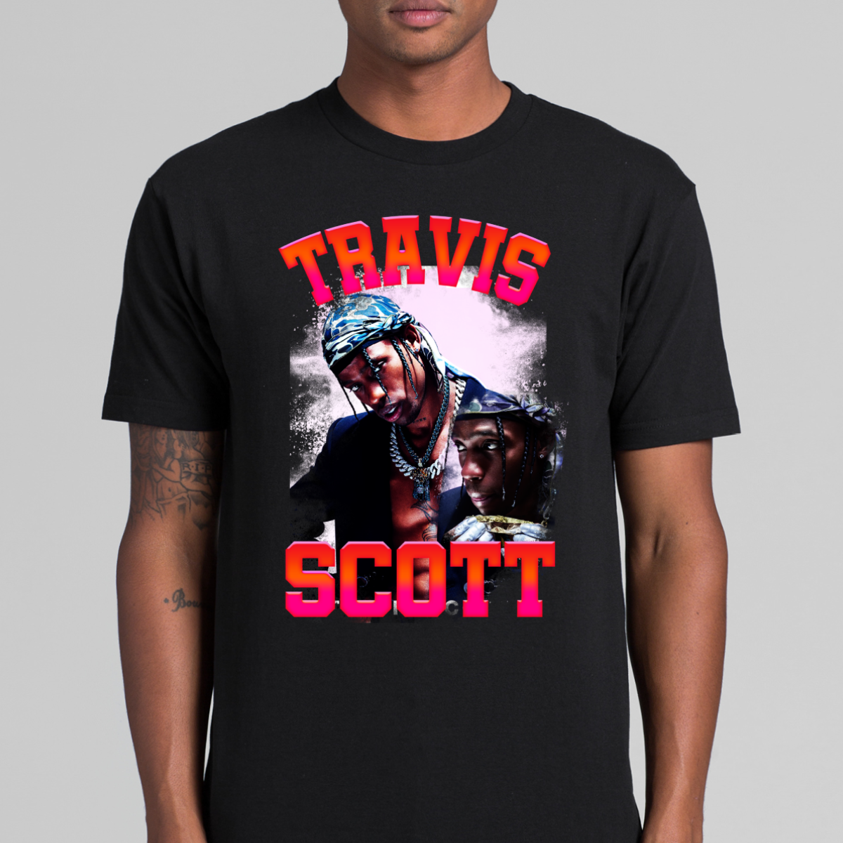 Travis Scott V12 T-Shirt Rapper Family Fan Music Hip Hop Culture