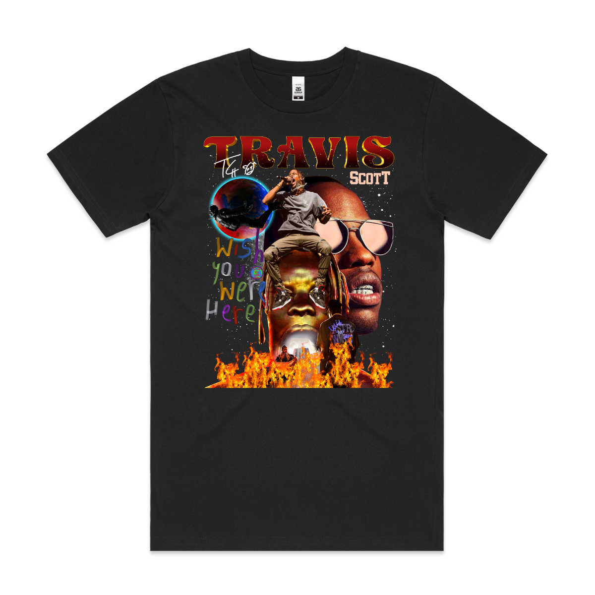 Travis Scott V13 T-Shirt Rapper Family Fan Music Hip Hop Culture
