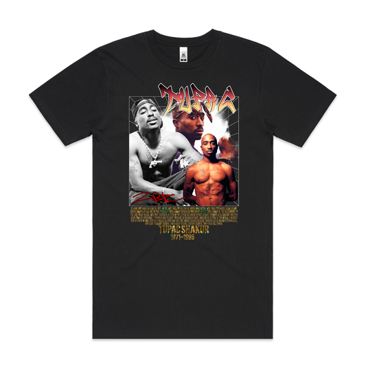 Tupac Shakur 17 T-Shirt Rapper Family Fan Music Hip Hop Culture