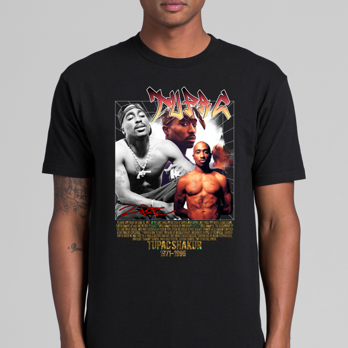 Tupac Shakur 17 T-Shirt Rapper Family Fan Music Hip Hop Culture