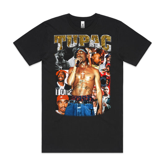 2 PAC V9 T-Shirt Rapper Family Fan Music Hip Hop Culture
