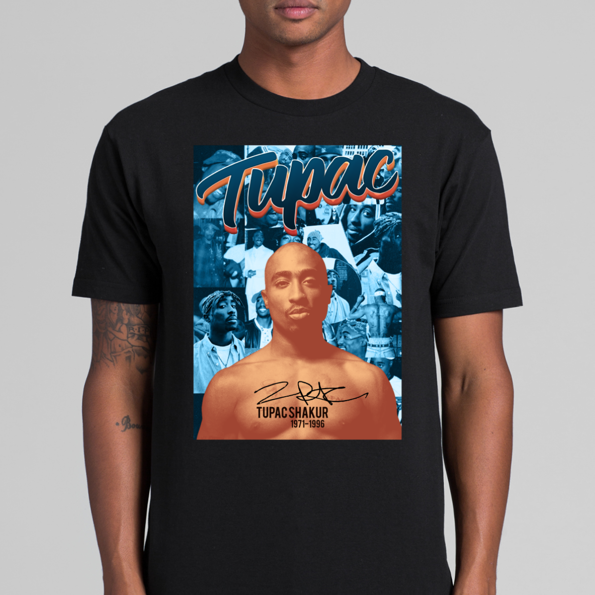 Tupac Shakur 20 T-Shirt Rapper Family Fan Music Hip Hop Culture