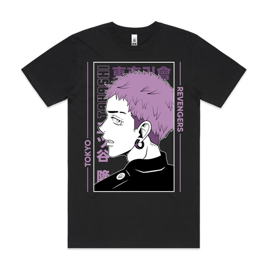 Tokyo Revengers Takashi Mitsuya T-shirt Japanese Anime Tee