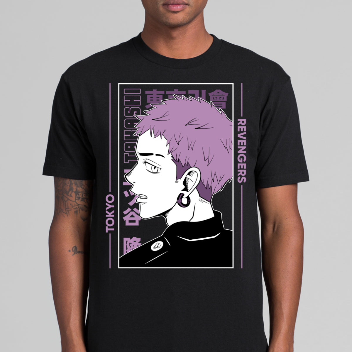 Tokyo Revengers Takashi Mitsuya T-shirt Japanese Anime Tee