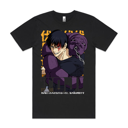 jujutsu kaisen V21 Toji T-Shirt Japanese Anime Tee