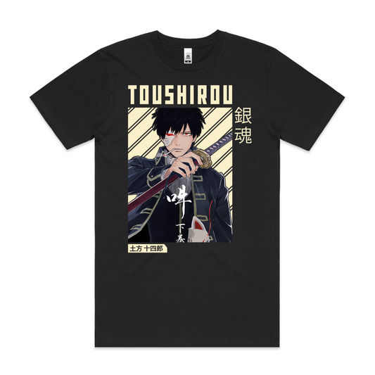 Gintama Toshiro Hijikata T-Shirt Japanese Anime Tee