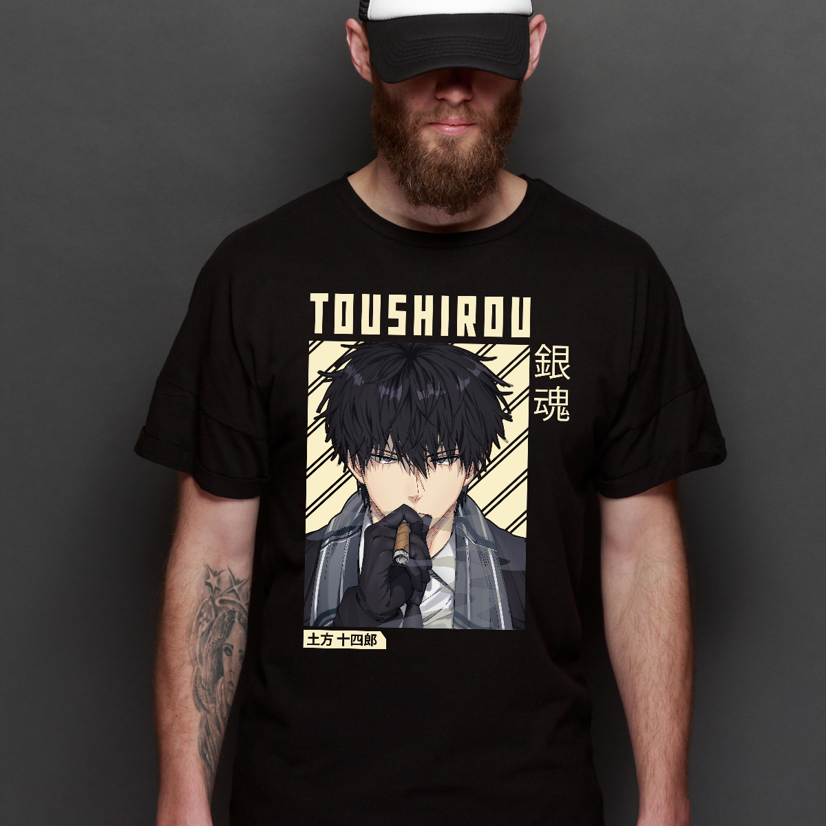 Gintama Toshiro Hijikata V2 T-Shirt Japanese Anime Tee