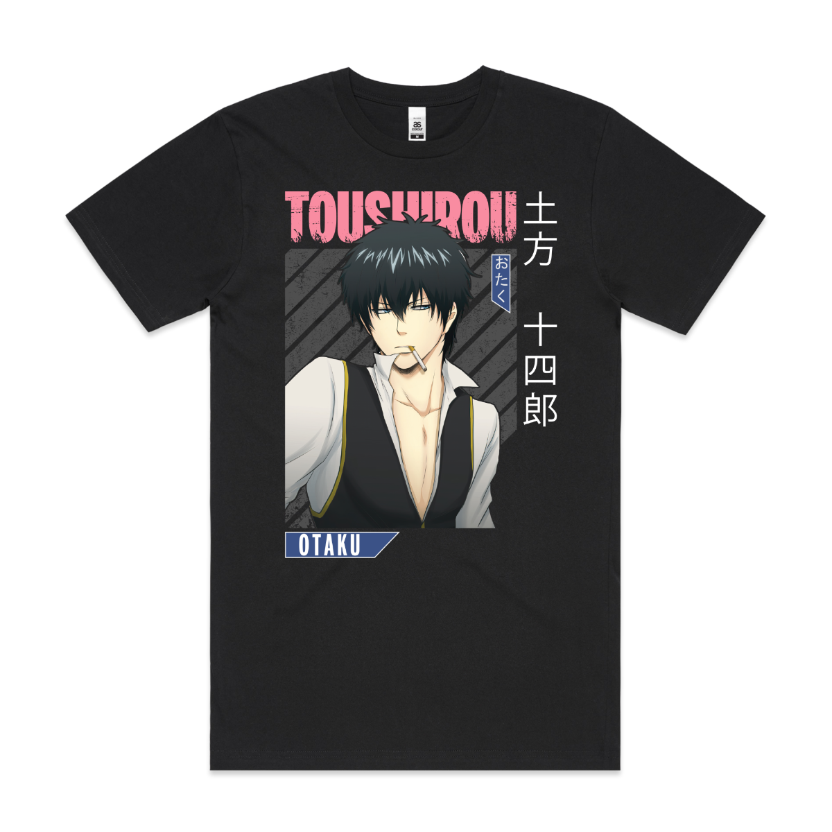 Gintama Toshiro Hijikata V3 T-Shirt Japanese Anime Tee