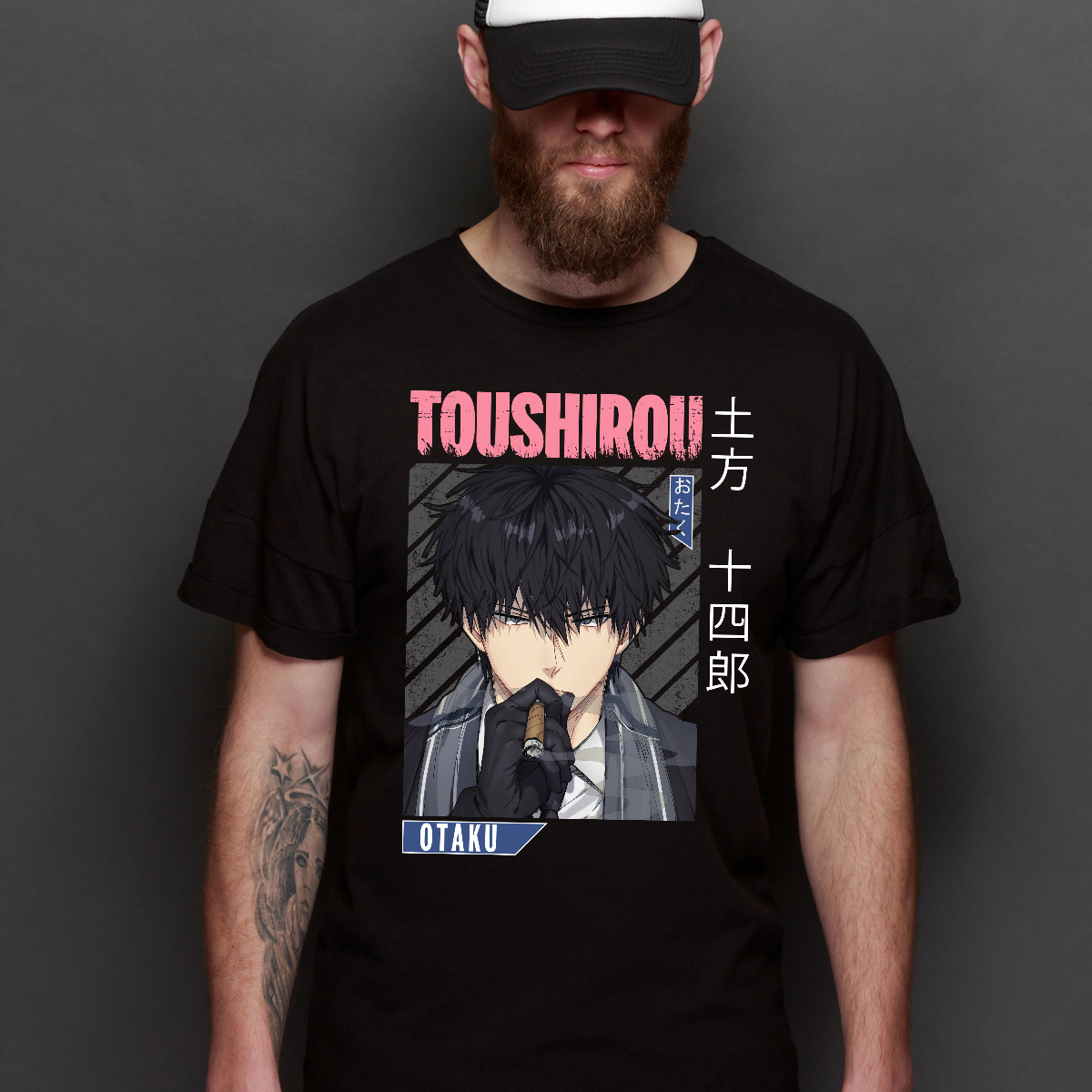 Gintama Toshiro Hijikata V4 T-Shirt Japanese Anime Tee