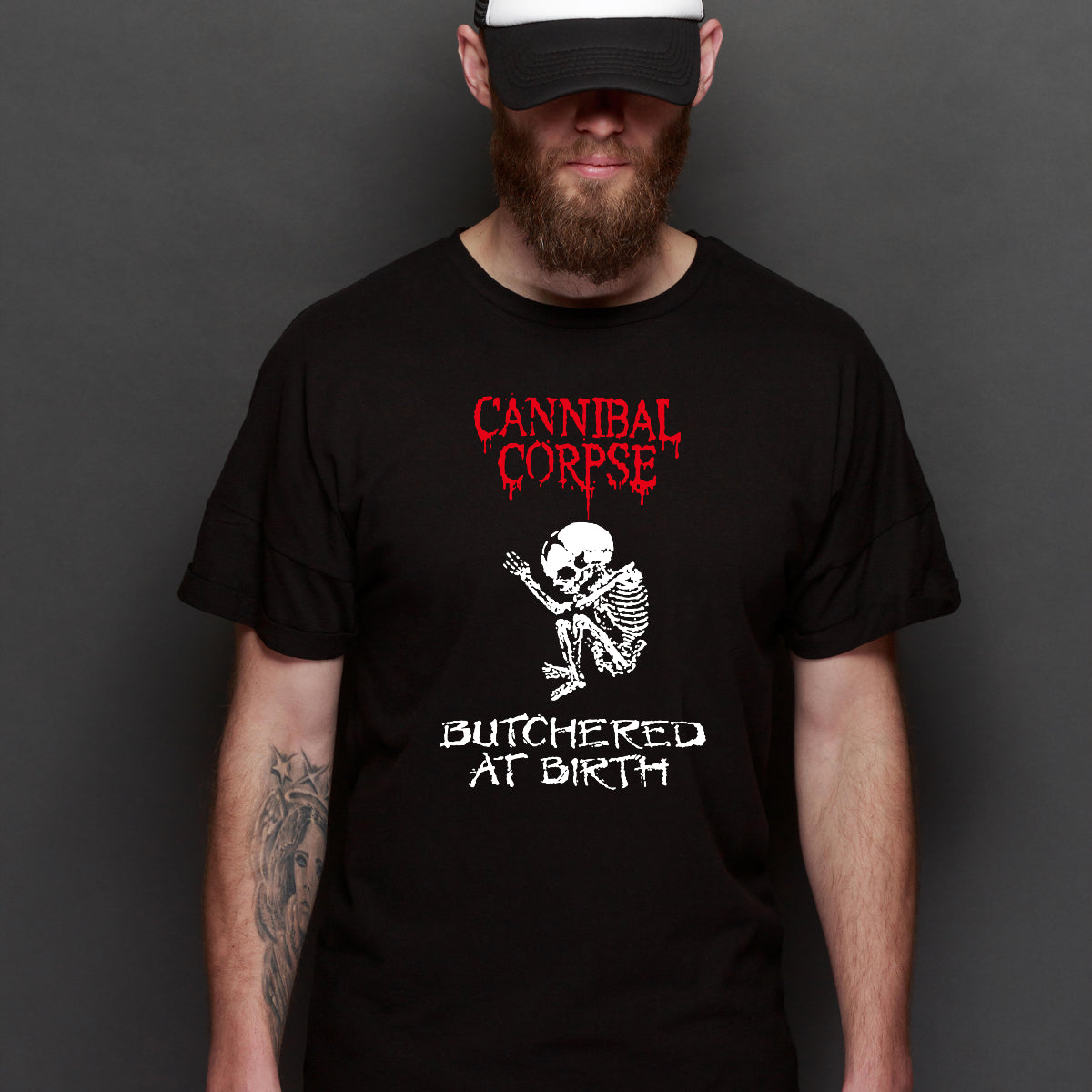 Cannibal Corpse T-shirt Fan Music Heavy Metal Rock Tee