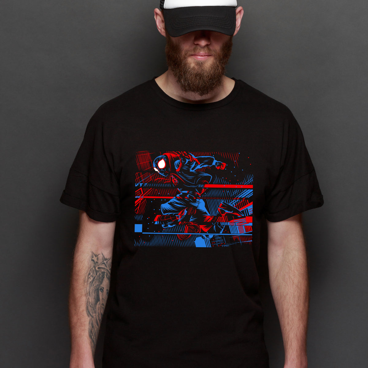 Spider Man Into the Spider-verse Marvel Tee
