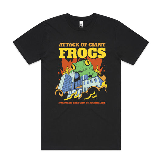 Attack Of A Giant Frogs T-Shirt Funny Tee