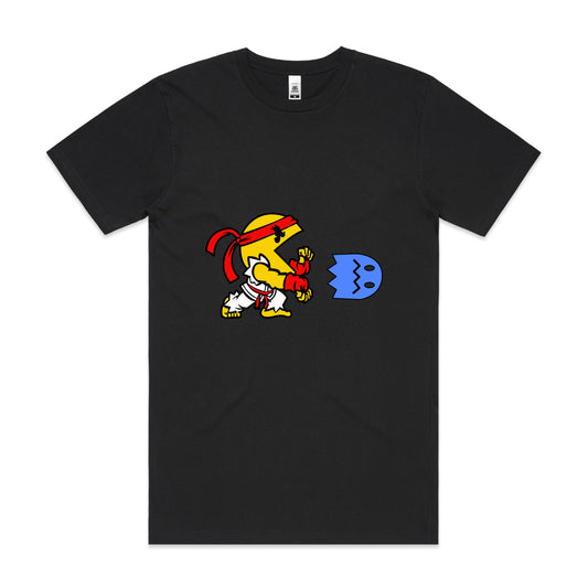 Pacman Street Fighter T-shirt Arcade Game Tee