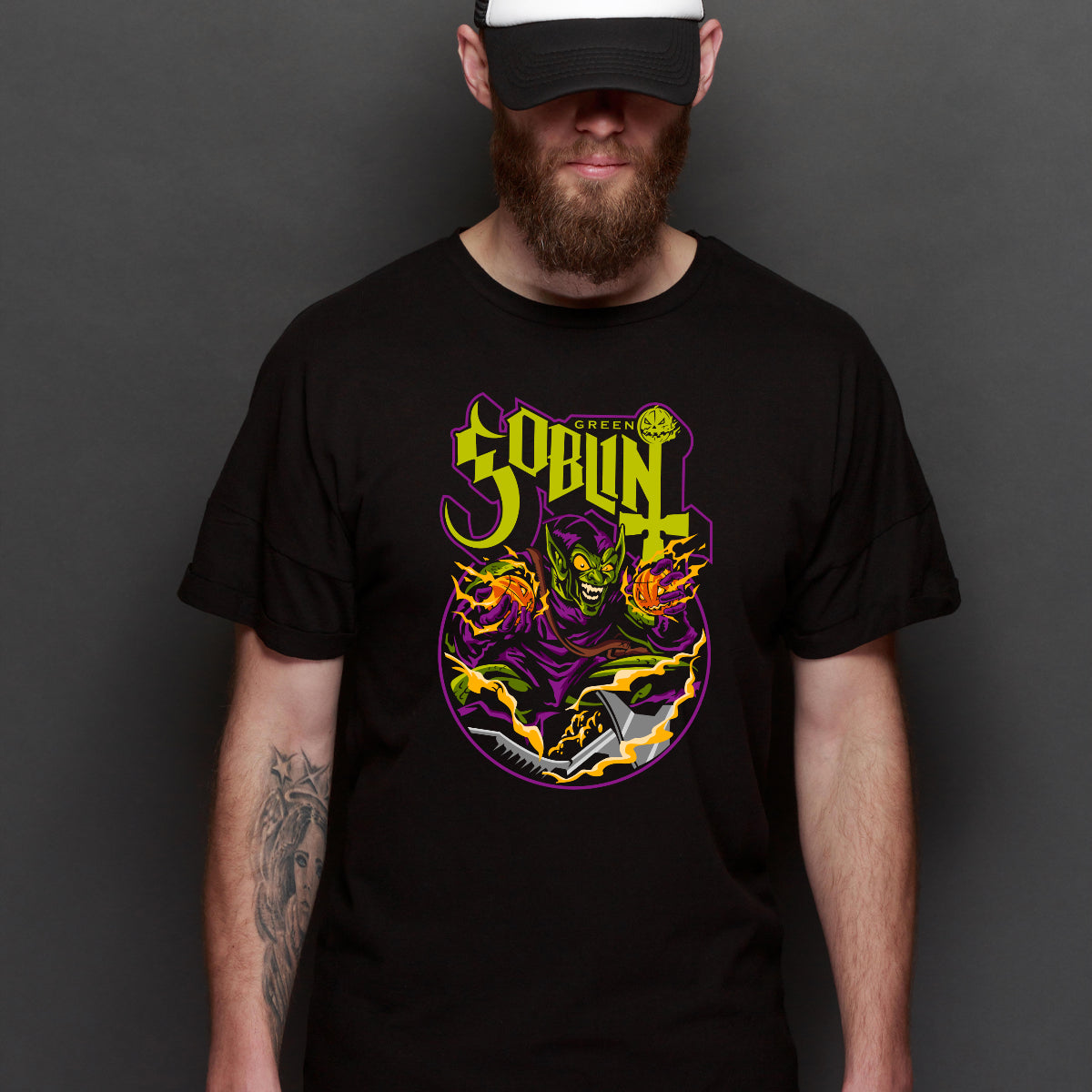 Spiderman Green Goblin V2 T-Shirt Marvel Tee